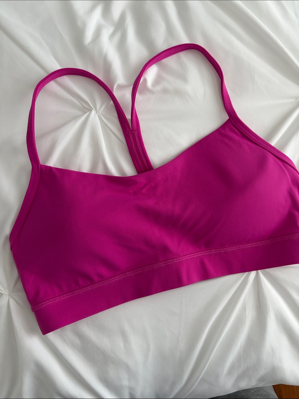 Crz Yoga Fuchsia Sports Bra